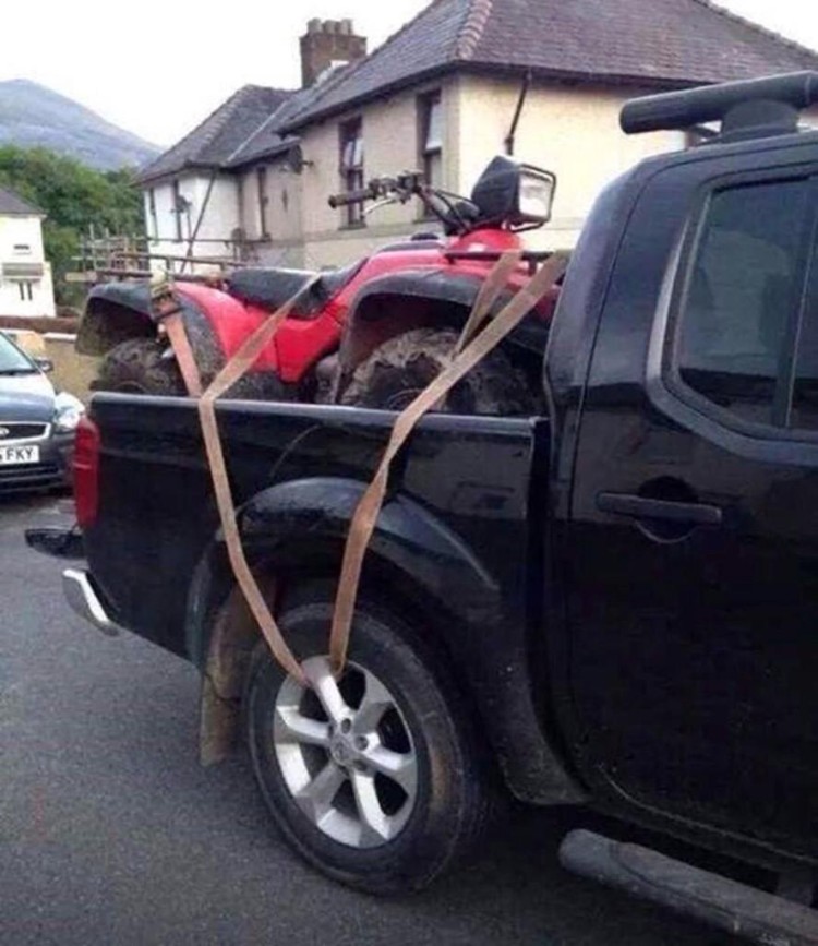 Load securing is important