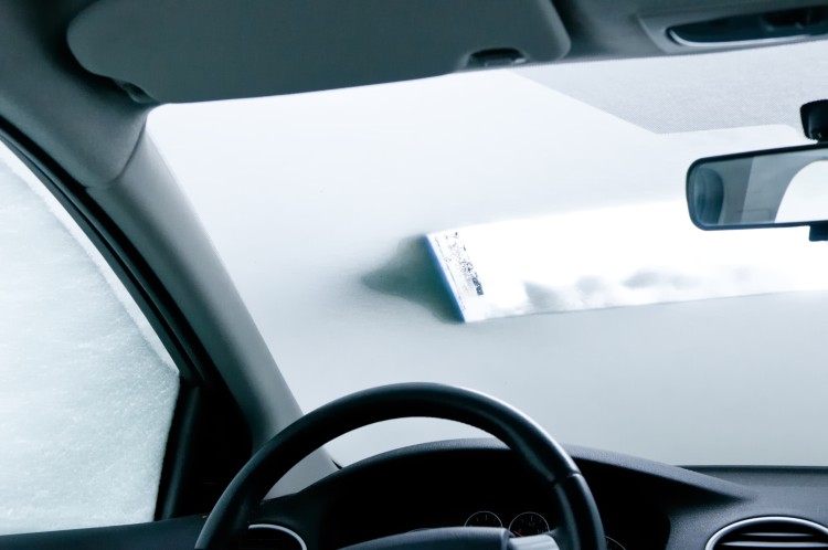 Har du husket å skrape ruten?